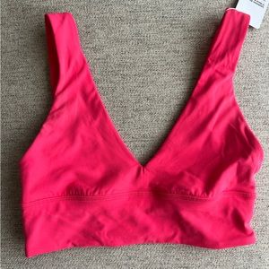 Lululemon Align V Neck Bra in Pink